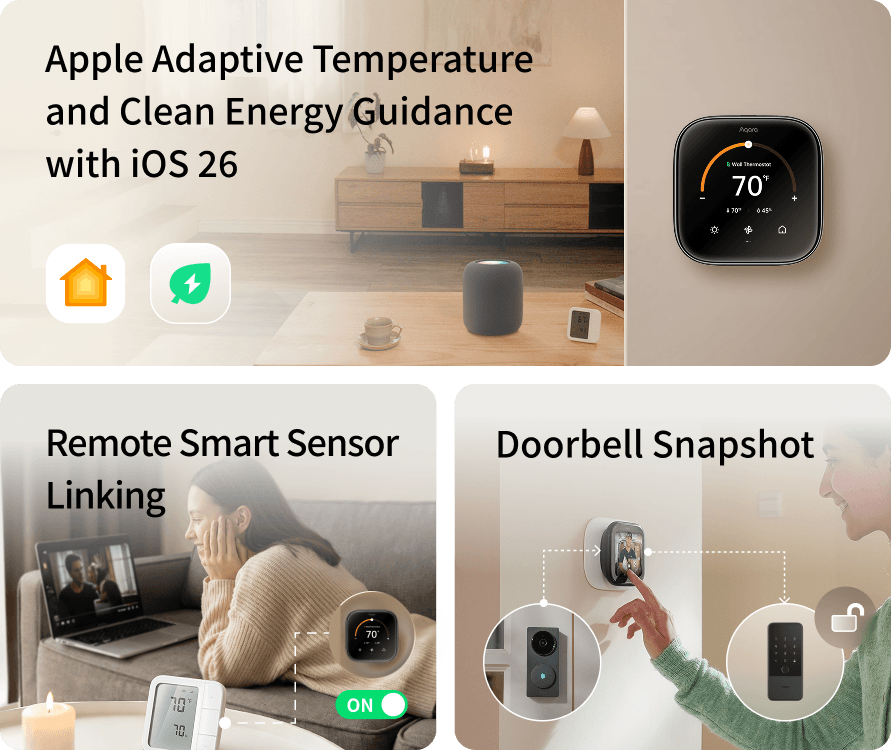 Умный термостат Aquara Thermostat Hub W200