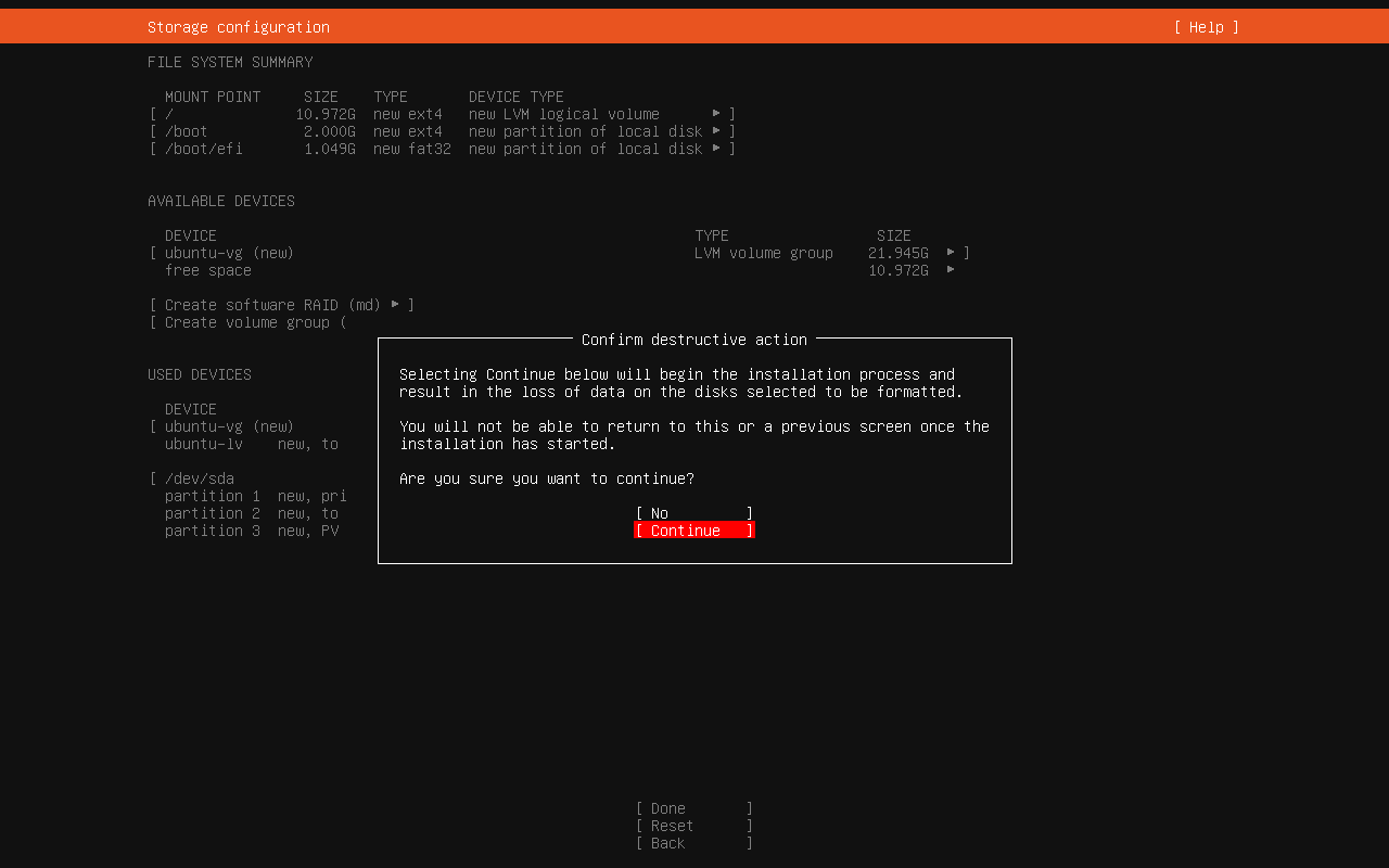 Предупреждение о том что диск будет стерт