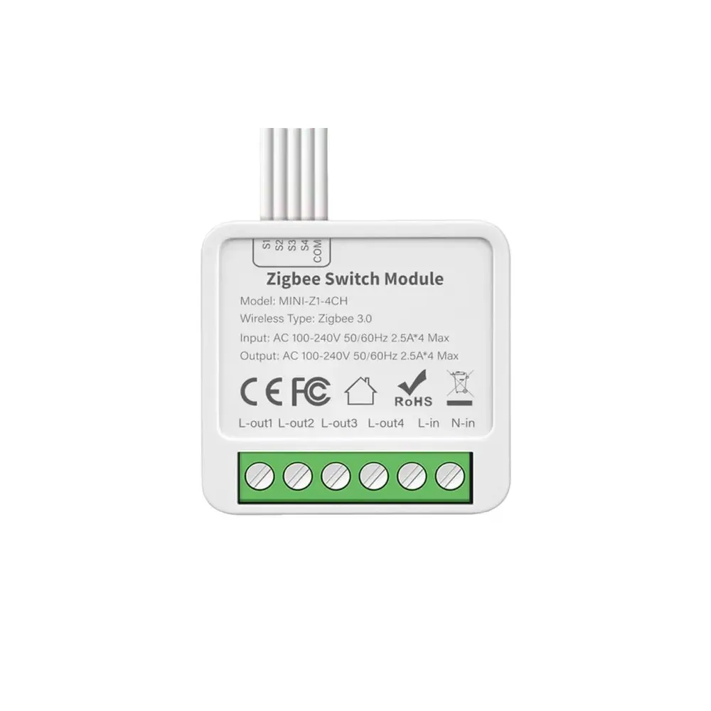 Tuya ZigBee Mini DIY 4CH