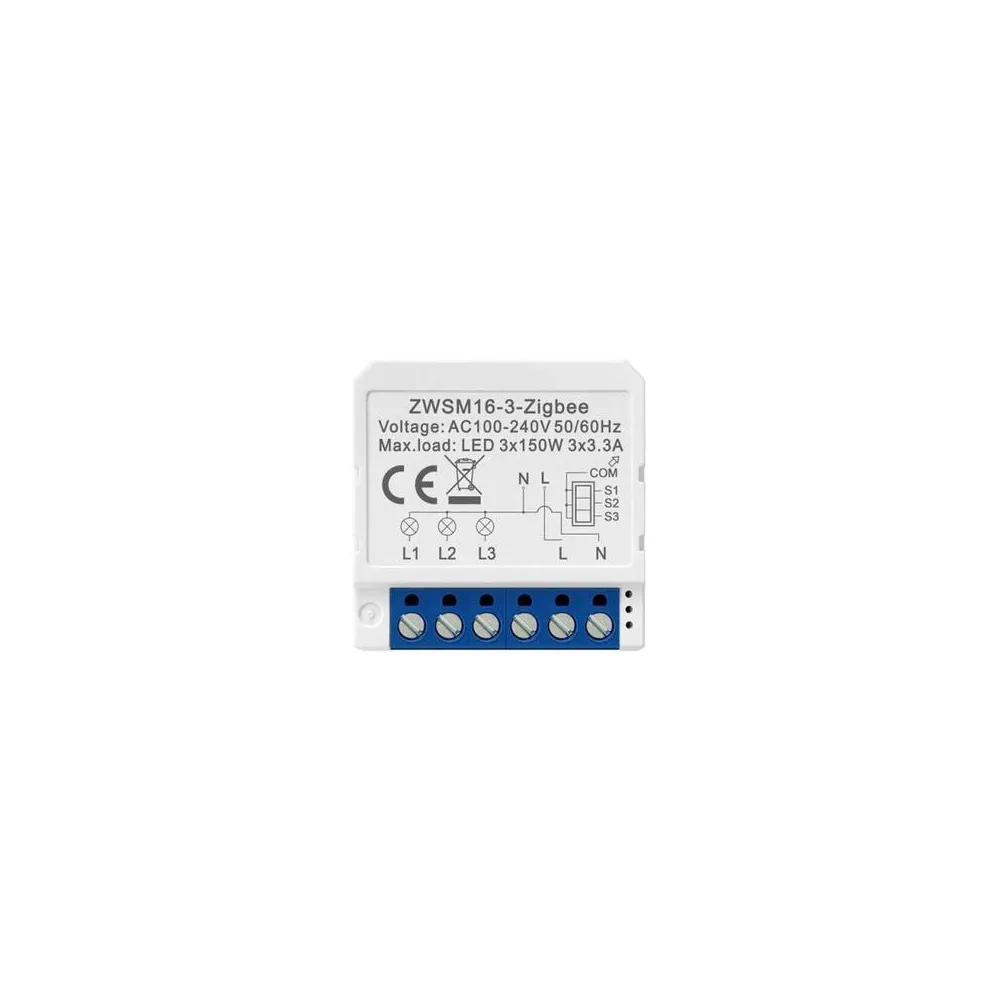 ZigBee Mini 16A 3CH