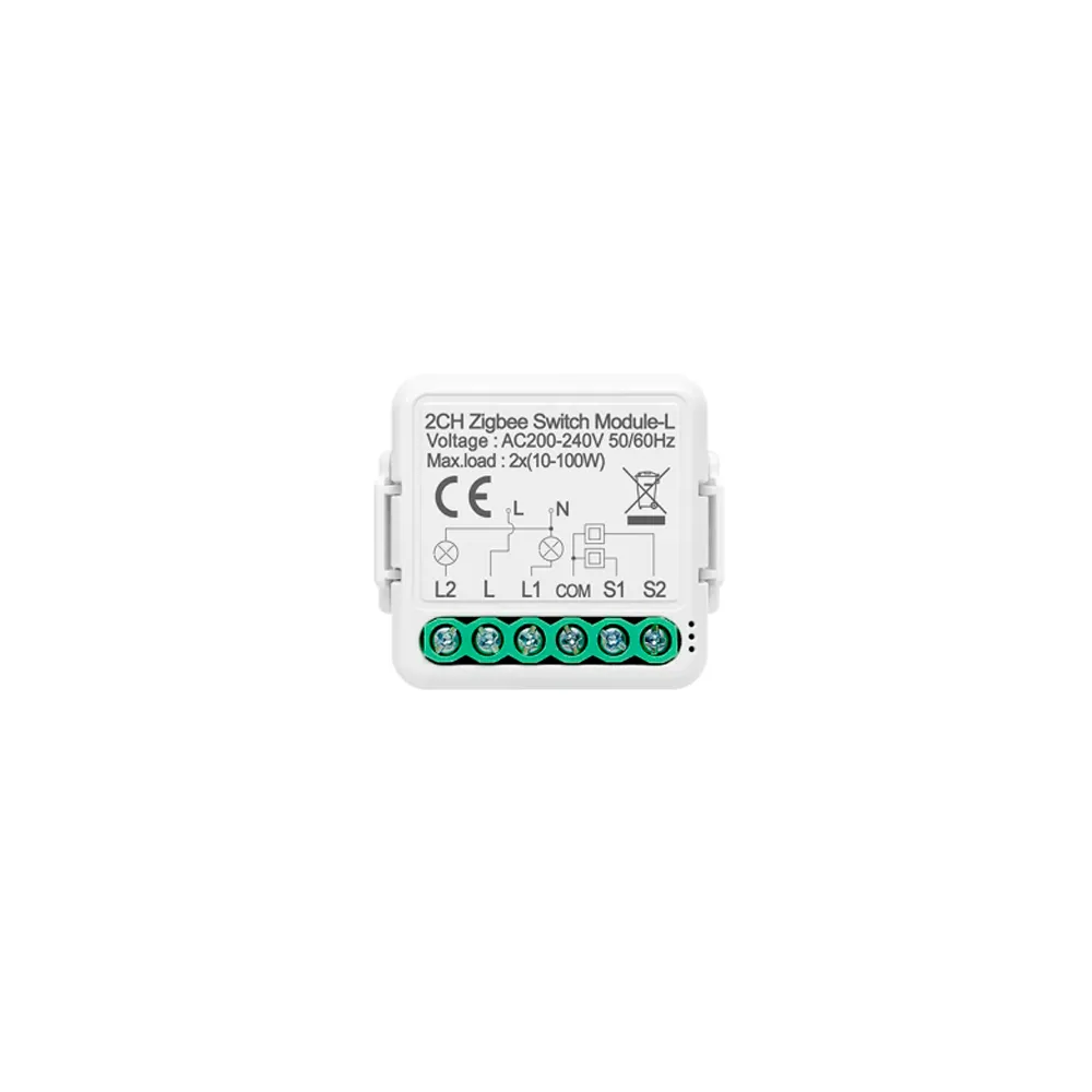 2CH ZigBee Switch Module-L