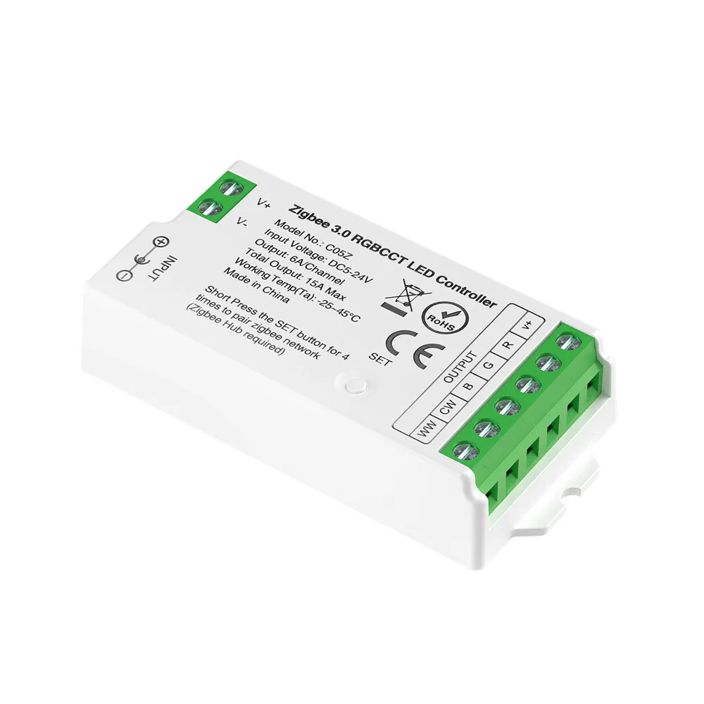 Zigbee 3.0 RGBCCT LED Controller