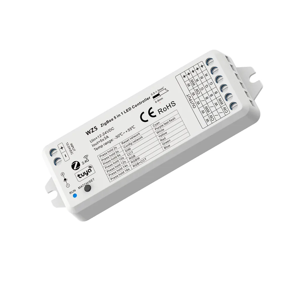 TUYA ZIGBEE RGB RGBW RGBCCT Controller