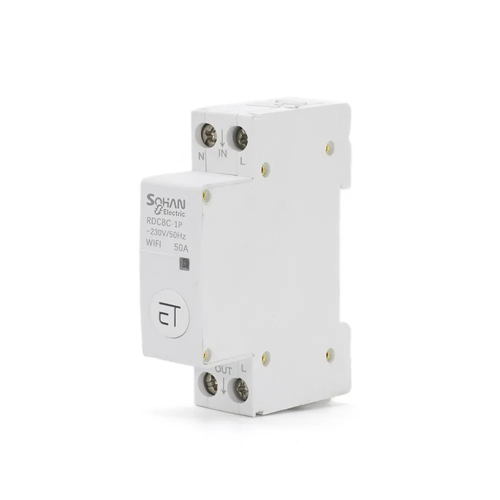 Автоматический выключатель Zigbee на DIN рейку