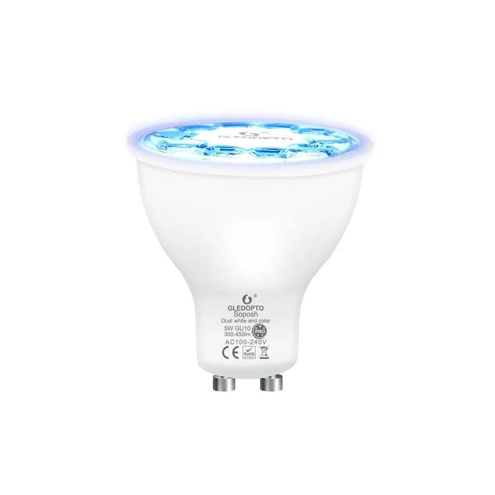 Gledopto GU10 Smart Bulb Zigbee