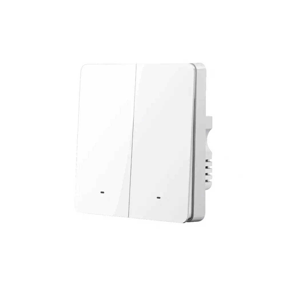 Умный выключатель двухклавишный Xiaomi Gosund Smart Wall Switch White (S5AM)