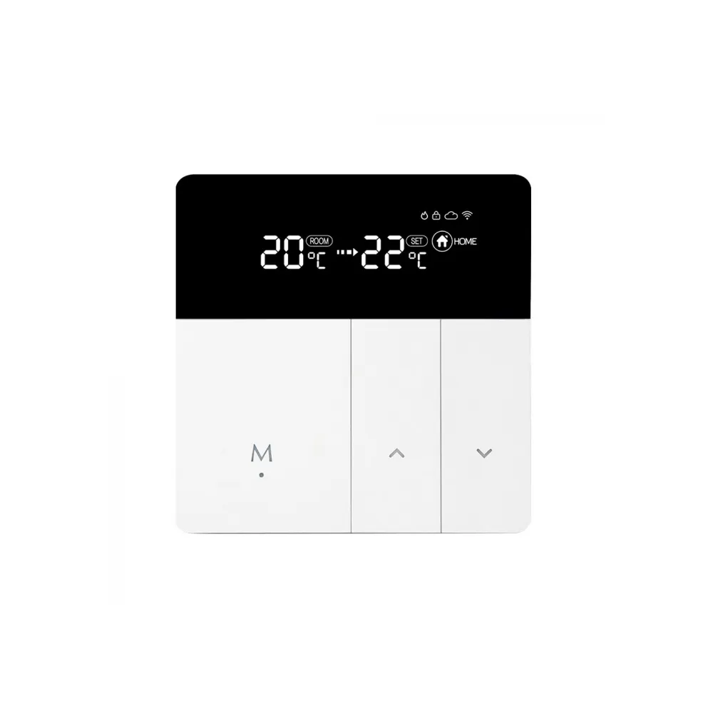 Умный термостат для электрической системы отопления Xiaomi Heatcold Smart Electric Heating Thermostat White (TH123E)