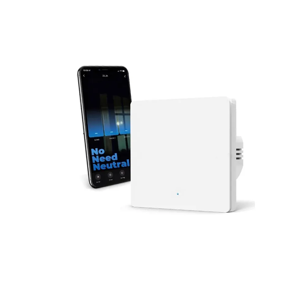 Умный выключатель Zigbee, одноклавишный