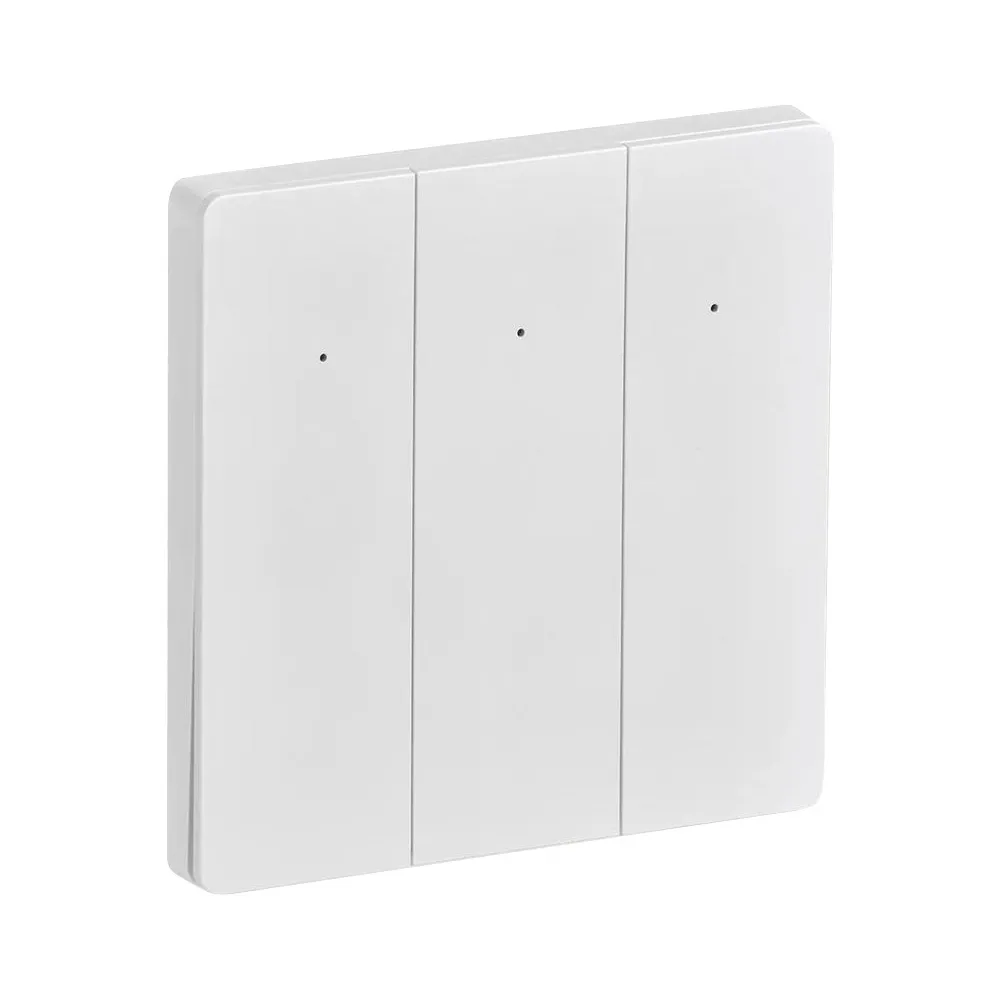 Умный выключатель Zigbee, трехклавишный