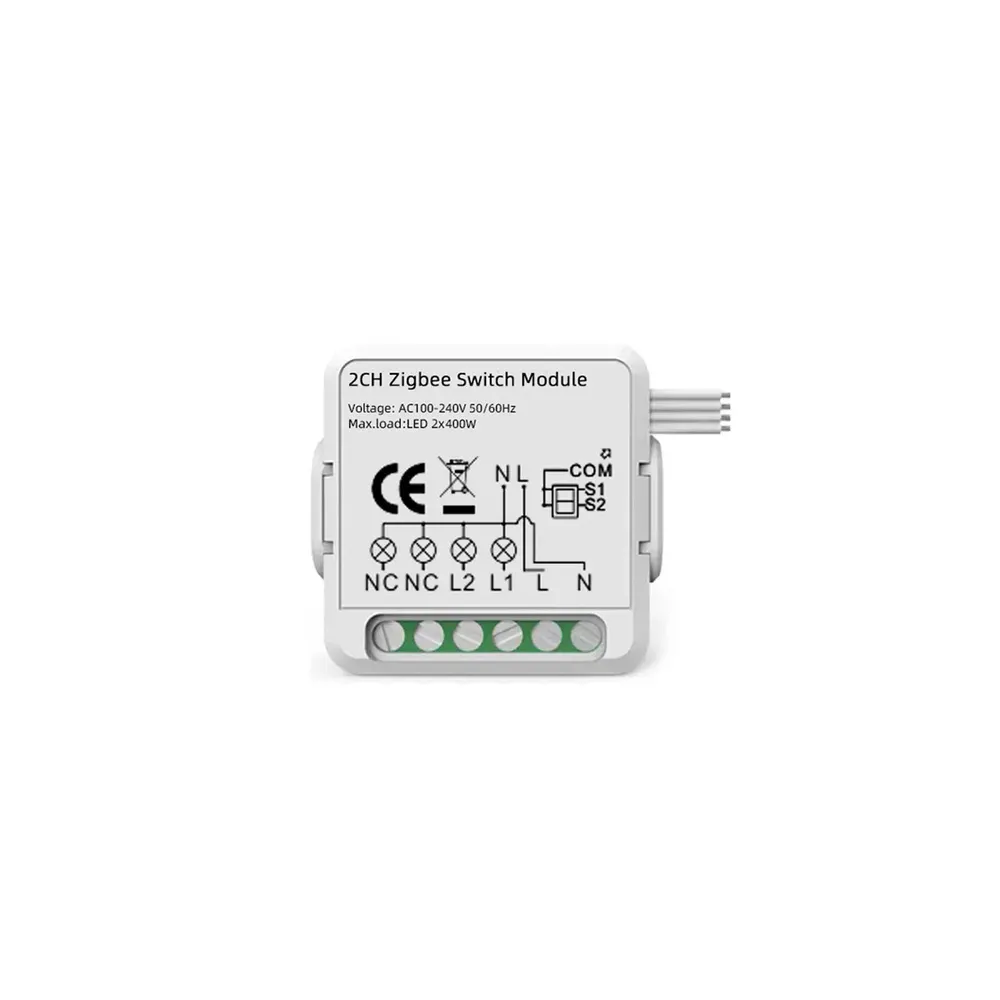 2CH Zigbee Switch Module