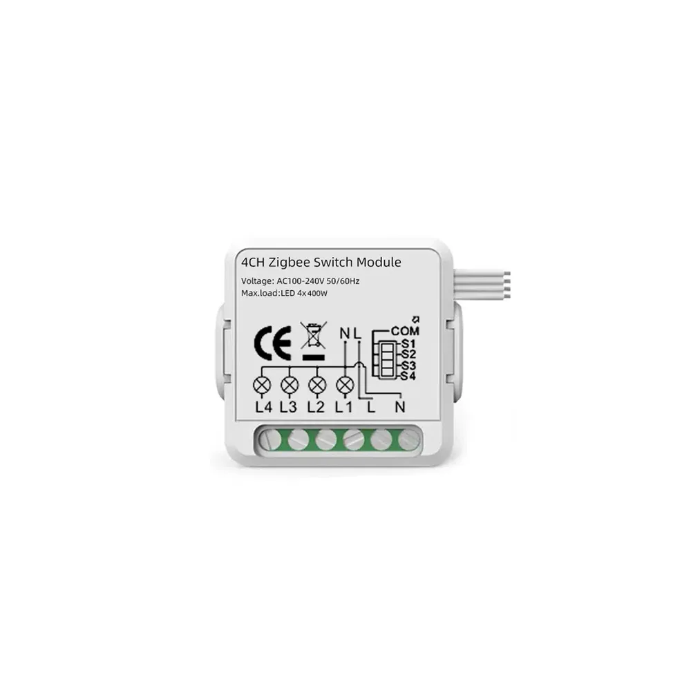 4CH Zigbee Switch Module