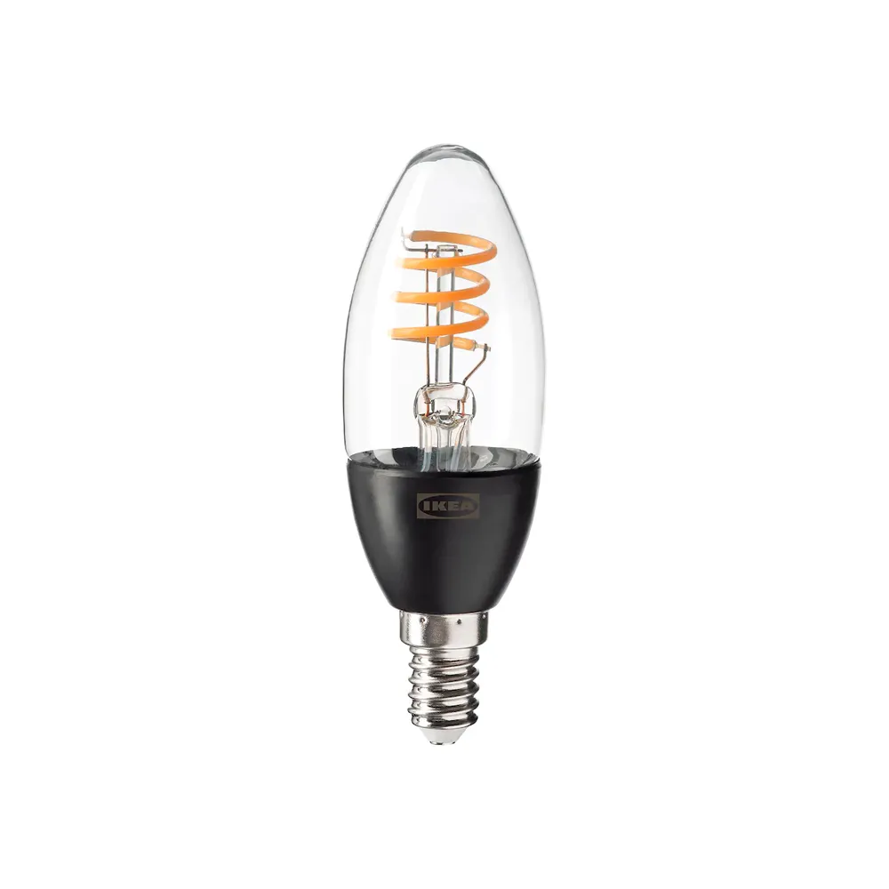 Tradfri LED bulb E14 250 lumen WW clear, dimmable