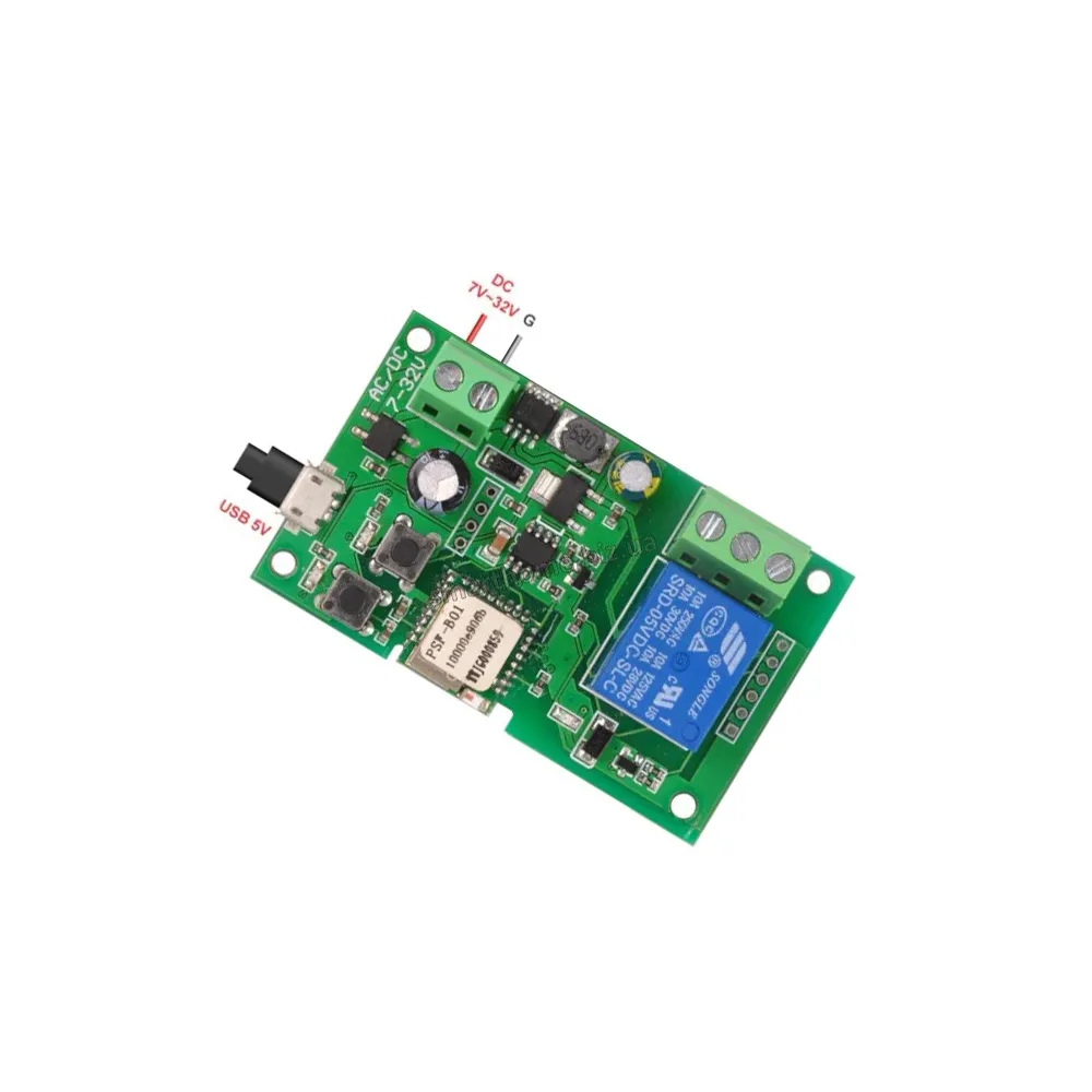 WiFi реле импульсное Sonoff 5V 12V