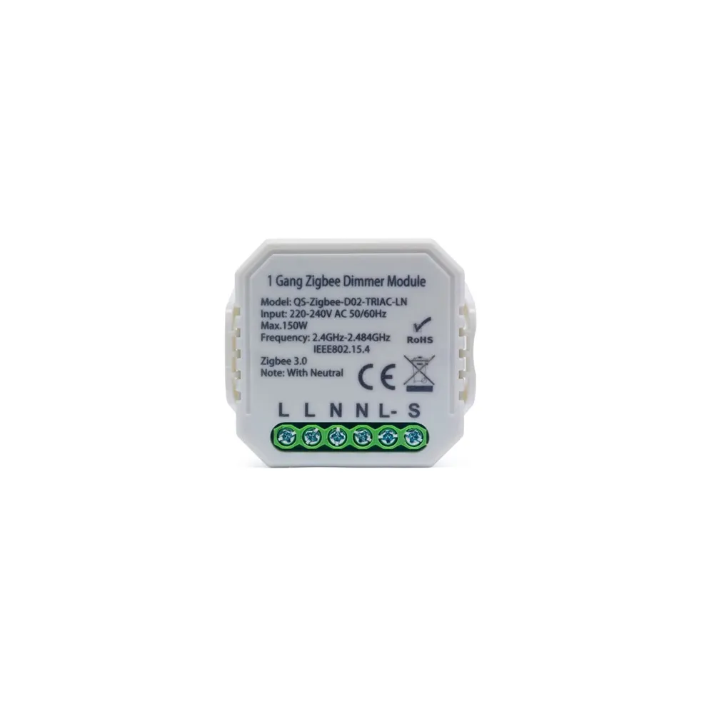 Lonsonho Tuya Zigbee 3.0 Dimmer LN