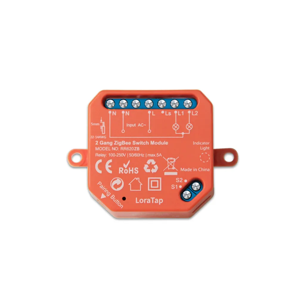 2 Gang Zigbee Switch Module