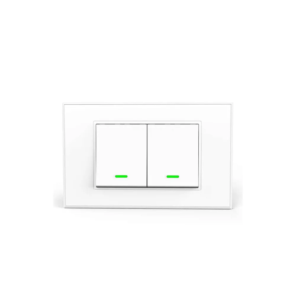 Настенный выключатель manhot Zigbee 2 CH