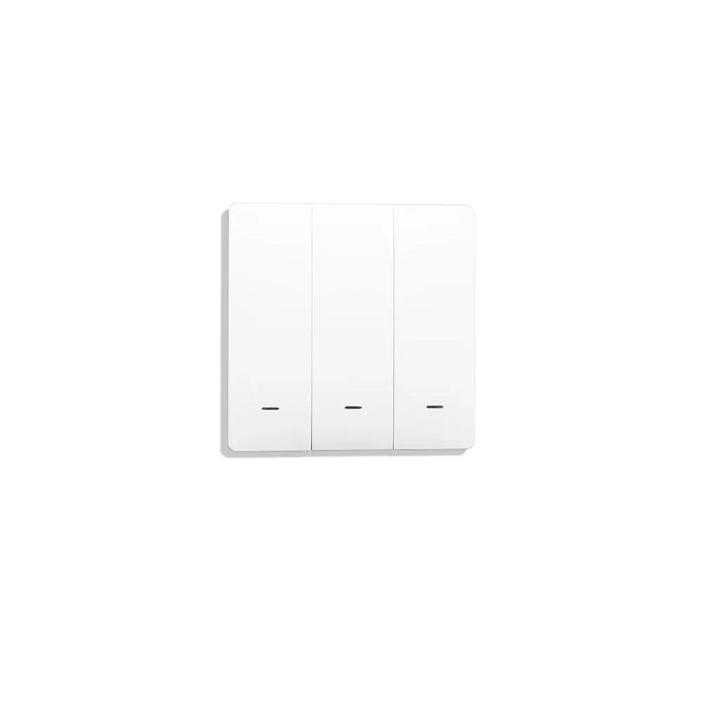 Переключатель кнопочный Tuya Smart Life ZigBee 3 CH