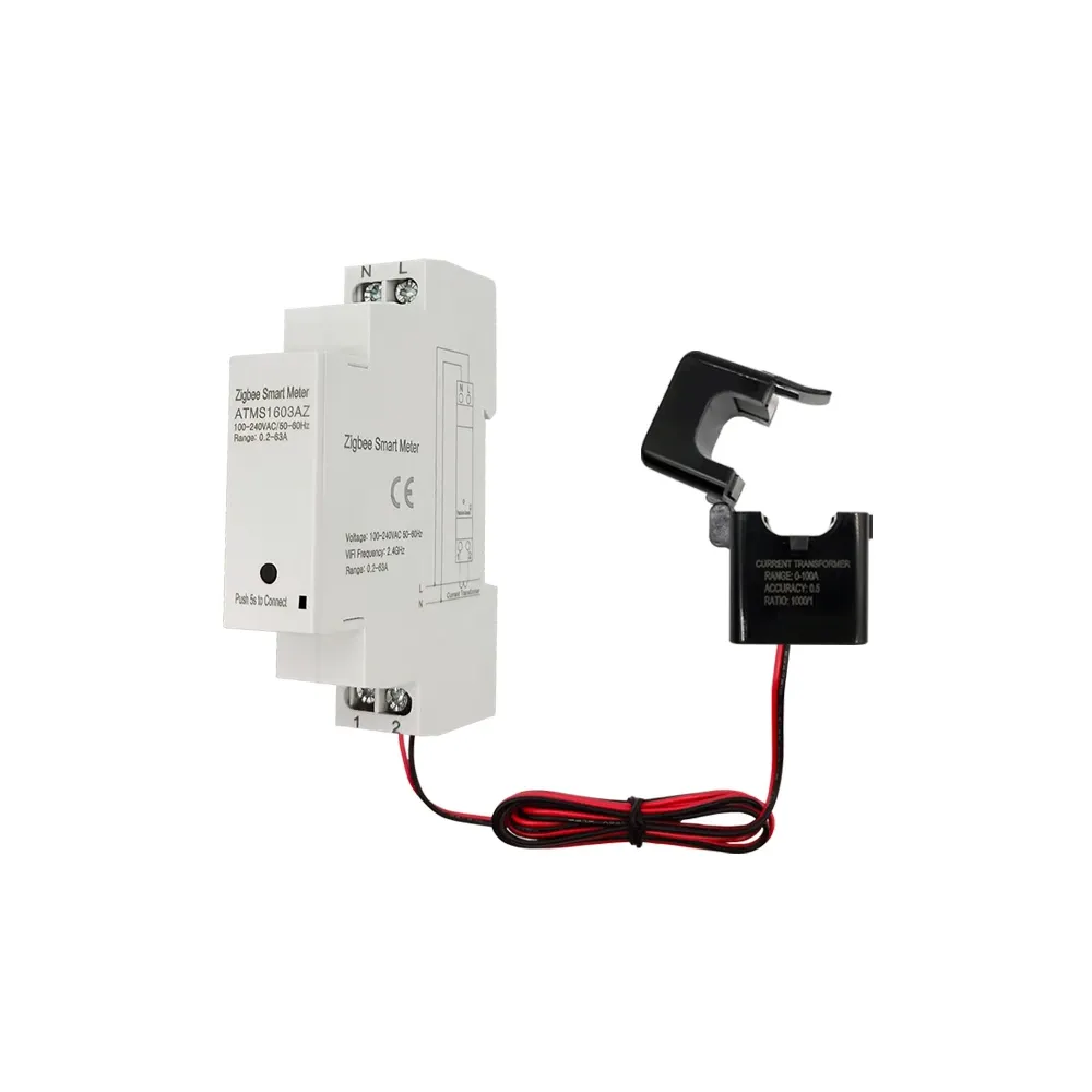 Измеритель электроэнергии Tuya ZigBee