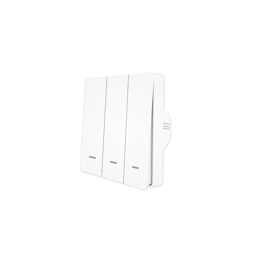 Настенный выключатель ZigBee без нейтрали 3CH