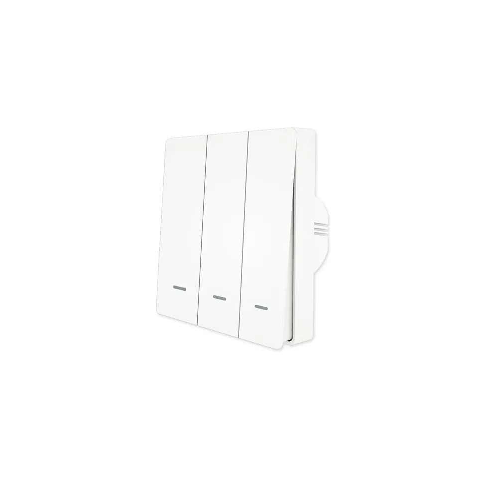 Настенный выключатель ZigBee с нулевой линией 3CH