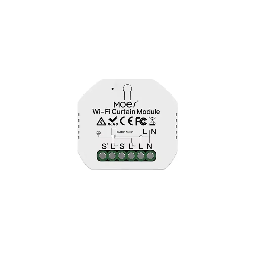 Умный переключатель для штор Moes Wi-Fi Curtain