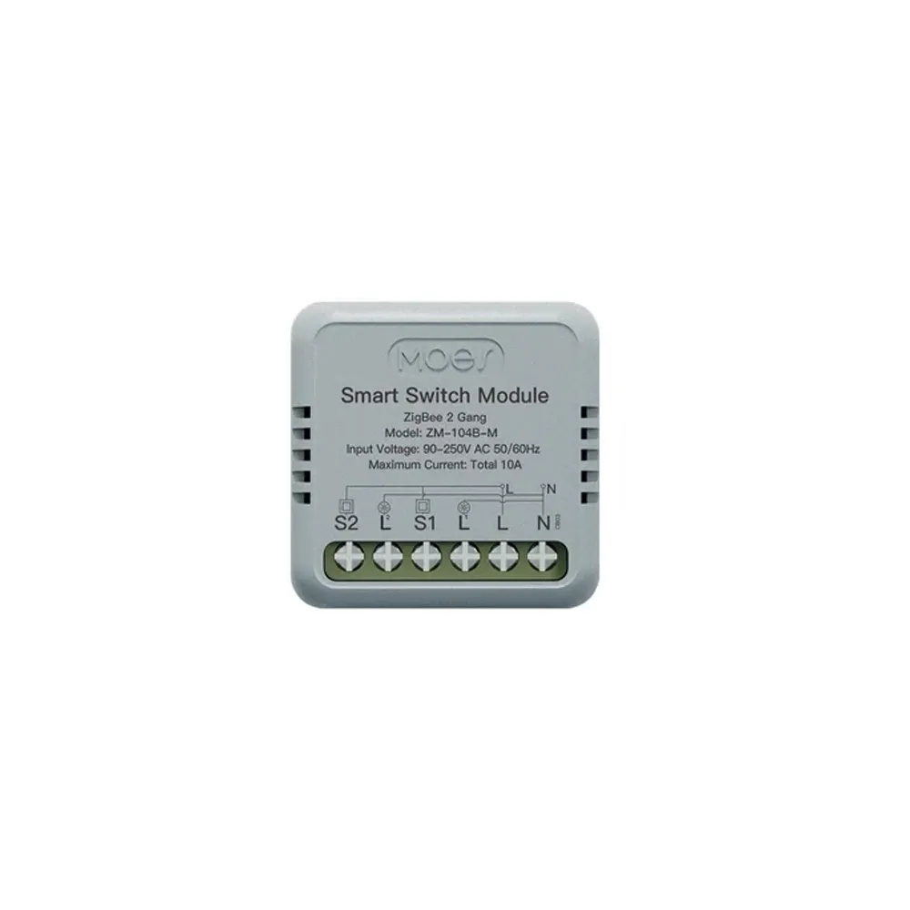 Zigbee 2 gang Switch