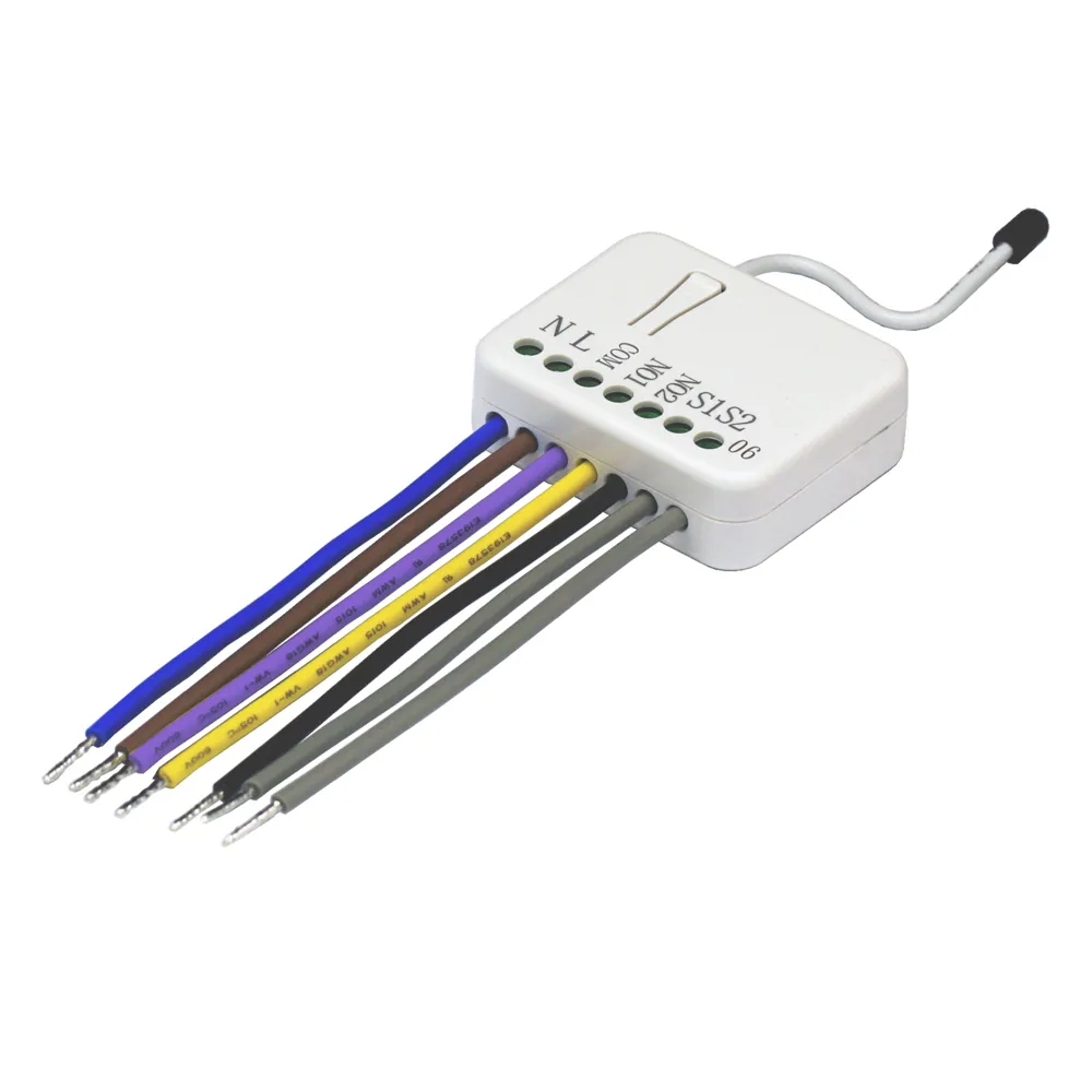 Встраиваемое двойное реле Philio с сухими контактами