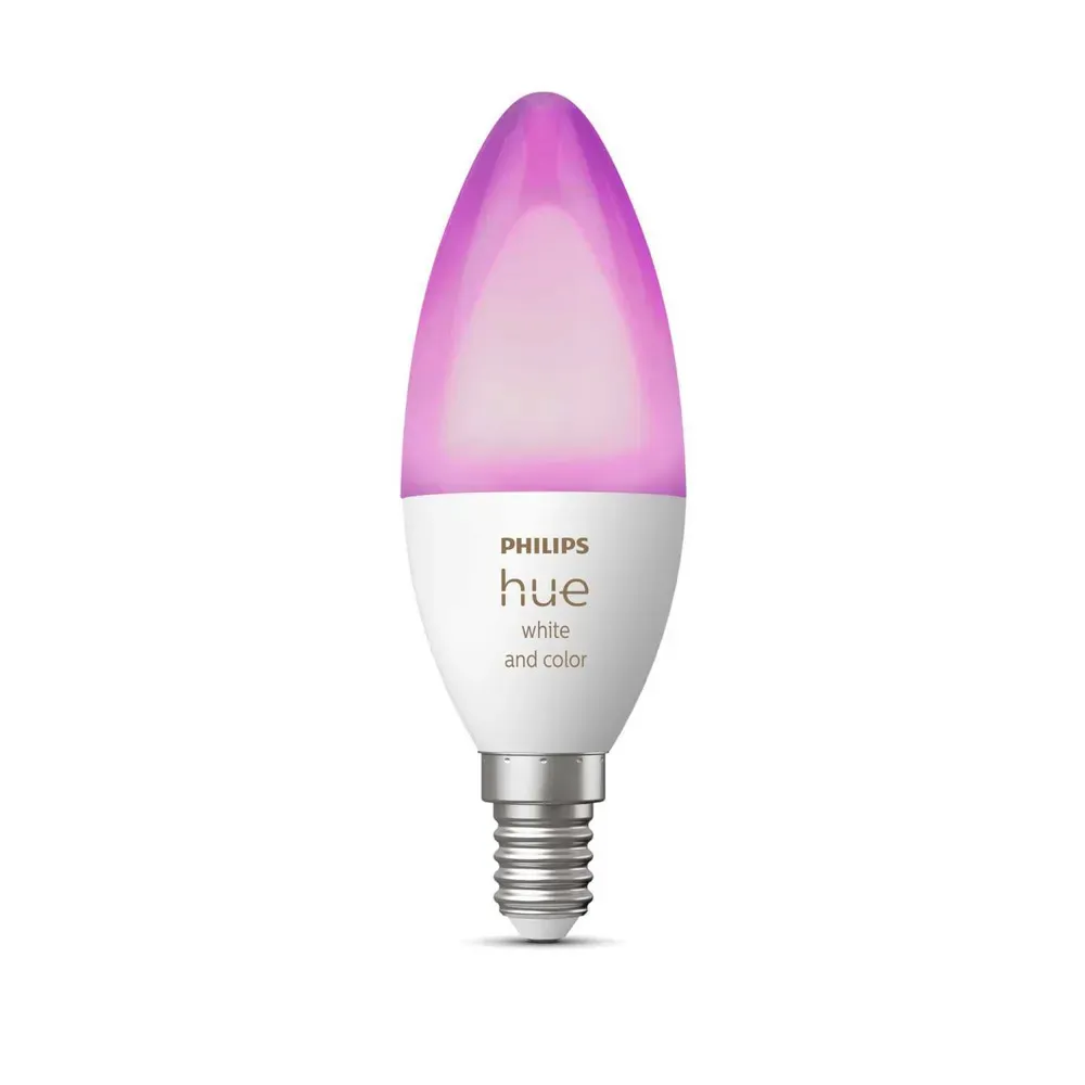 Умная лампа Philips Hue WCA 5.3W B39 E14 RUS 1p