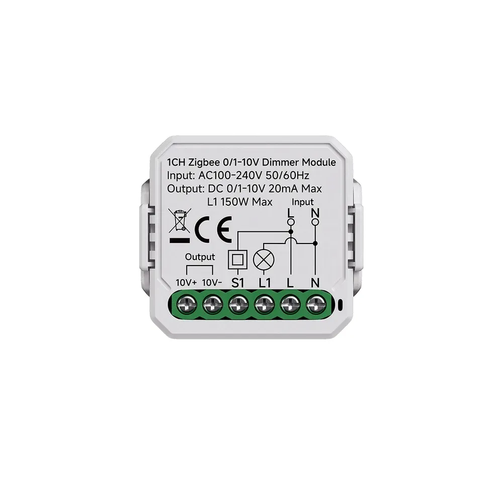 Светодиодный диммер контроллер Push Dimmer Smart Life, 0/1-10 В