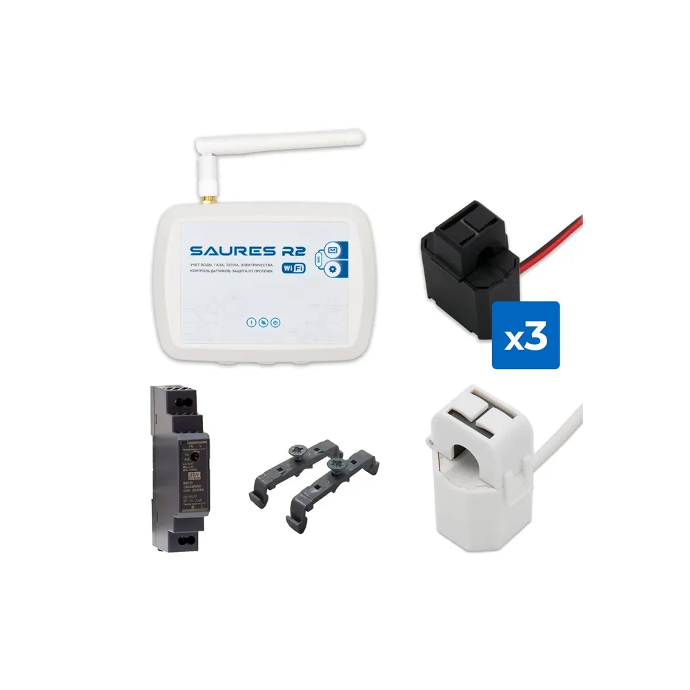 Электрометр однофазный SAURES Wi-Fi