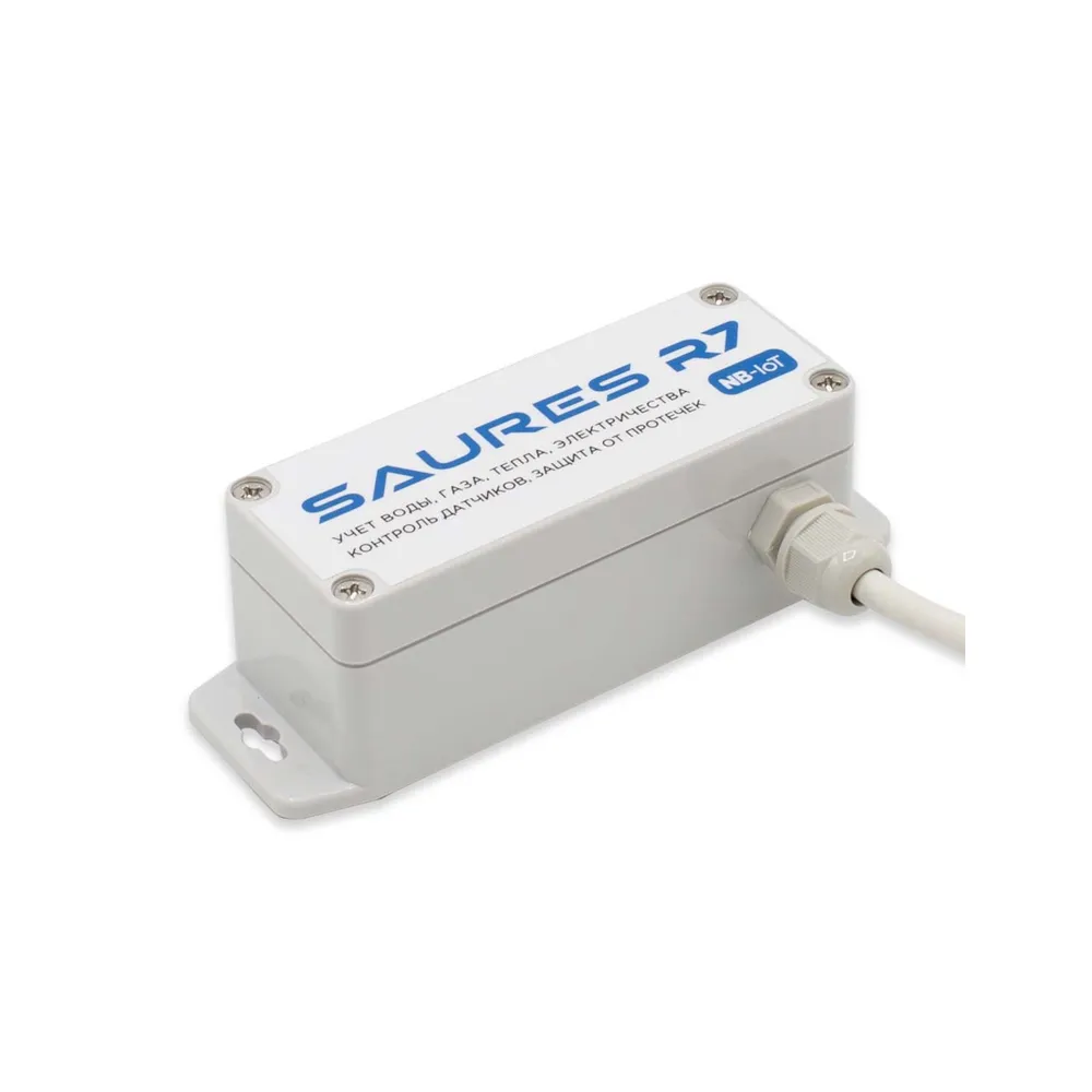 Контроллер SAURES R7, NB-IoT, 4 канала + 32 RS-485, SIM-чип МТС