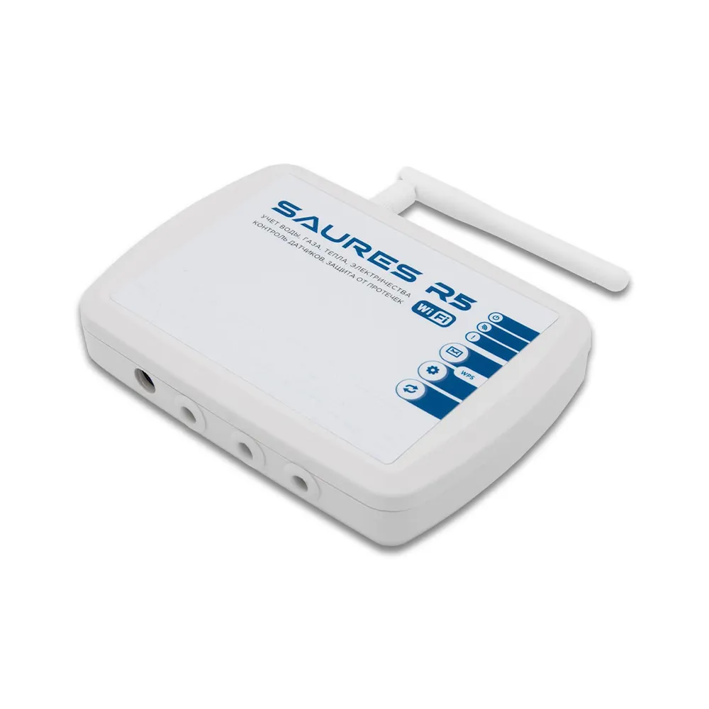 Контроллер SAURES R5, Wi-Fi, 8 каналов + 8 RS-485, внешнее питание 11-30 В