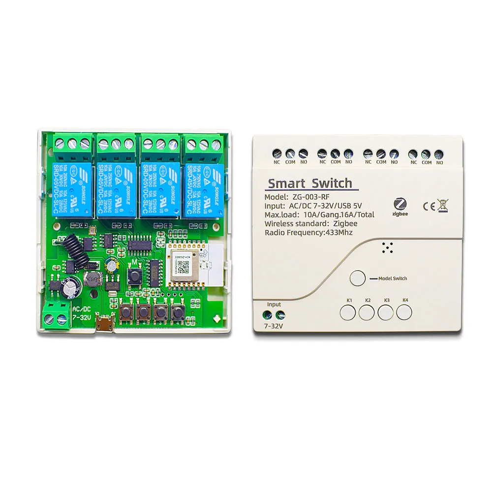 Smart Switch Zigbee 4CH