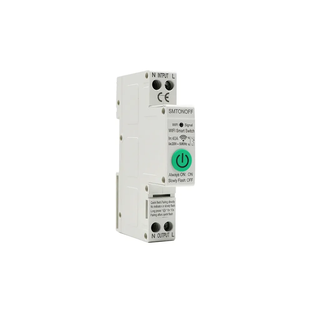 Автоматический выключатель Zigbee на Din-рейку