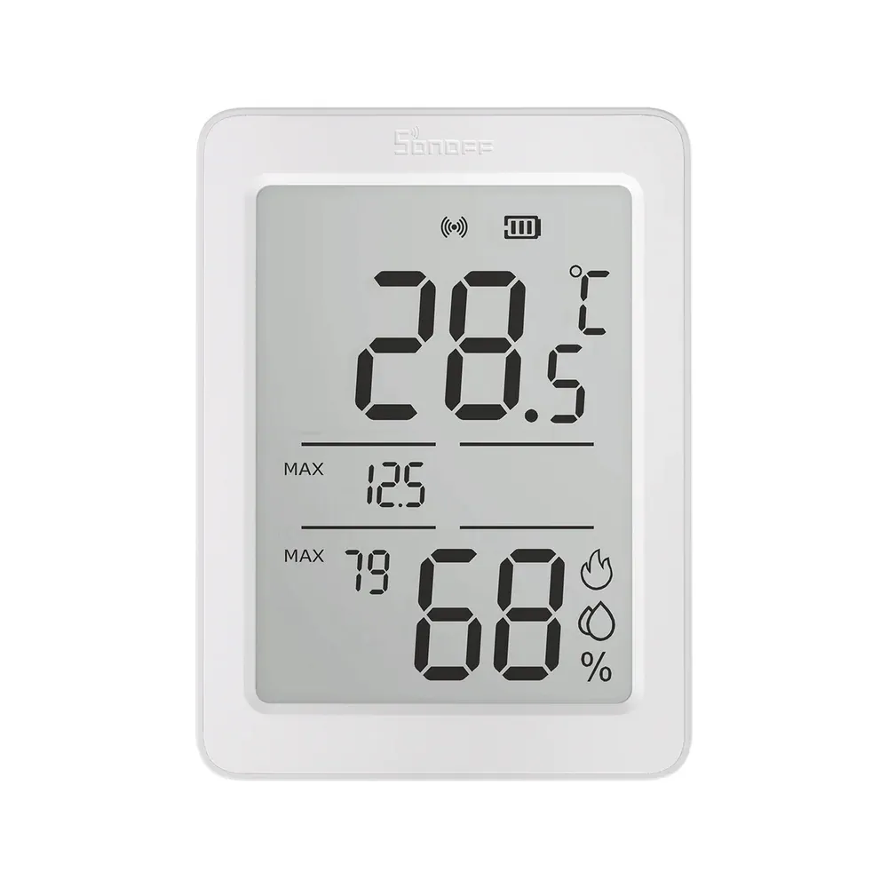 SONOFF AirGuard TH 3.6'' LCD Zigbee Temperature And Humidity Sensor