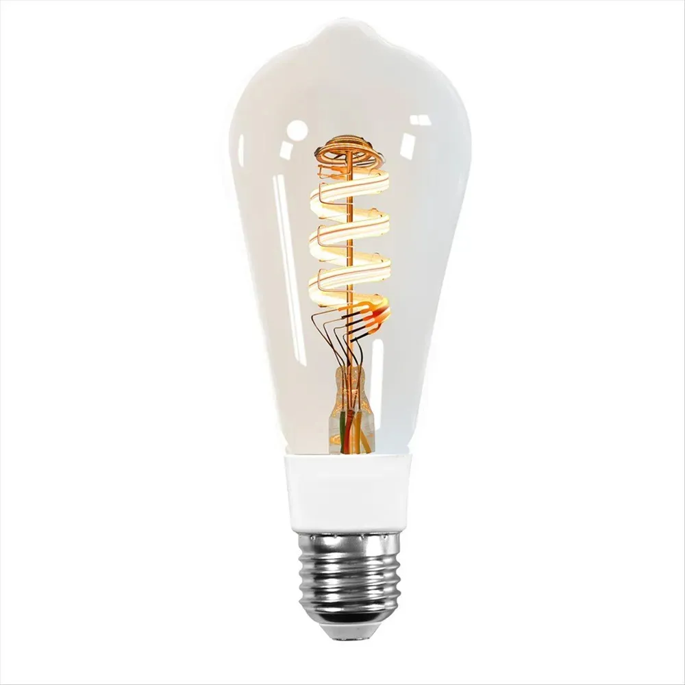 Светодиодные лампы Tuya Zigbee Smart ST64 Edison 2700K-6500K с Регулируемой яркостью