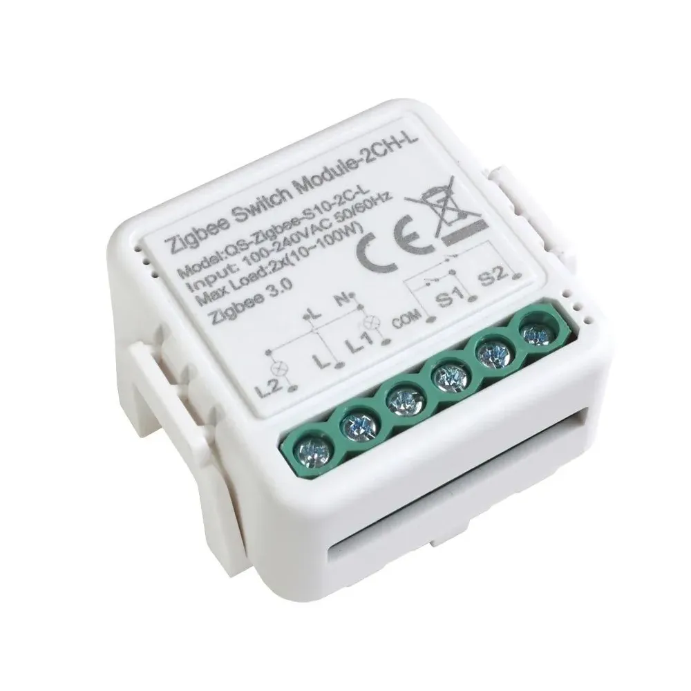 Zigbee реле без нуля Tuya Smart Life