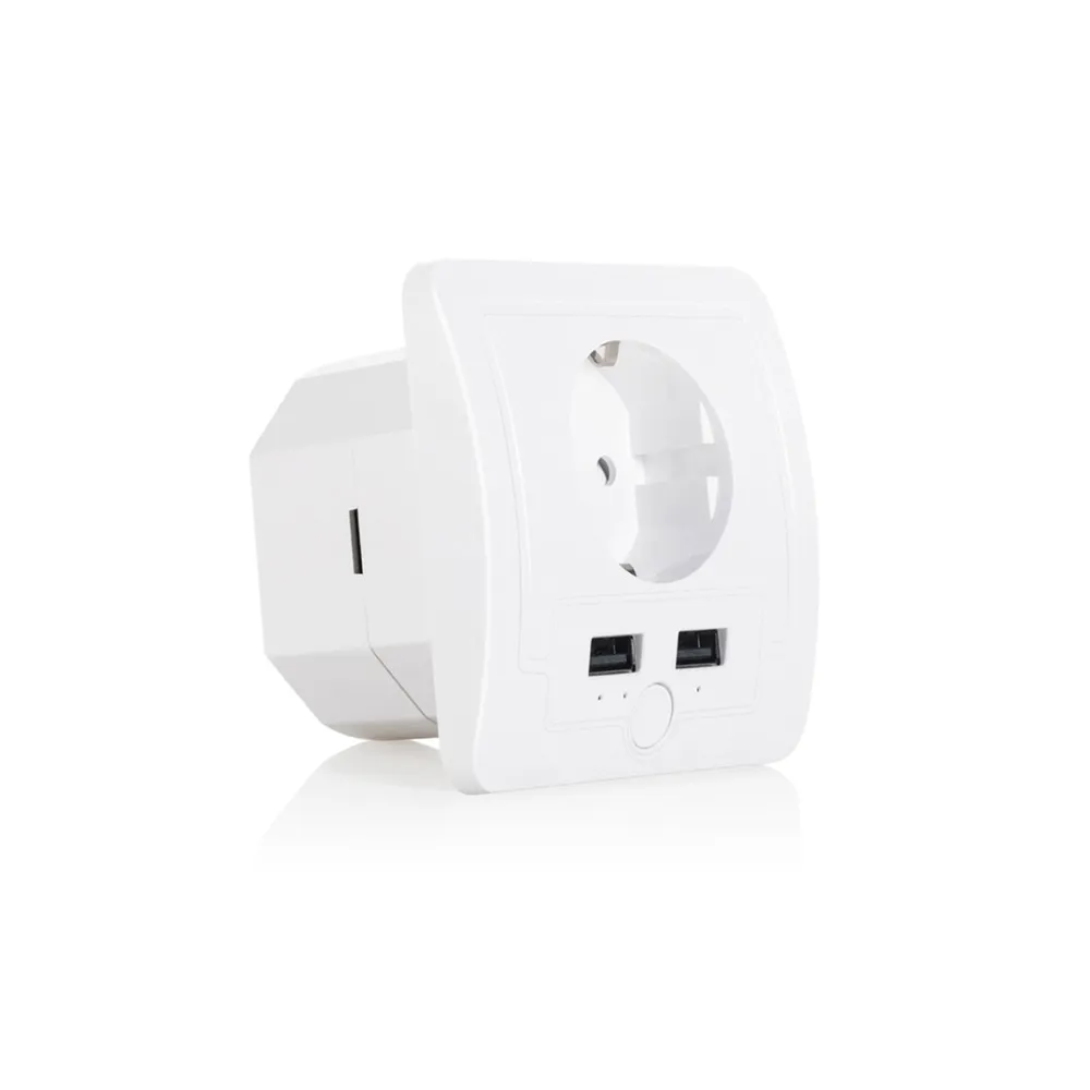 UseeLink Zigbee умная розетка 16A EU USB