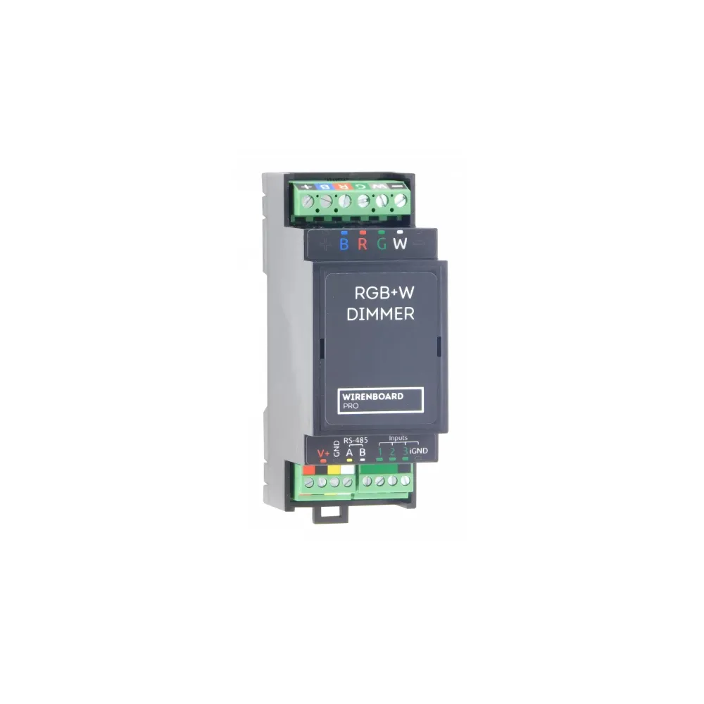 Четырехканальный диммер с RS-485, Modbus RTU WBPRO-LEDDIM