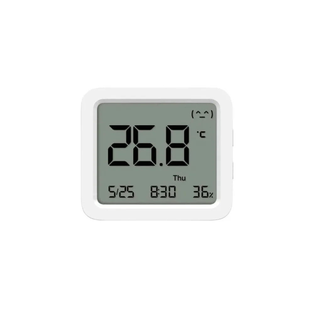 Термогигрометр с часами XIAOMI Mi Temperature and Humidity Monitor 3