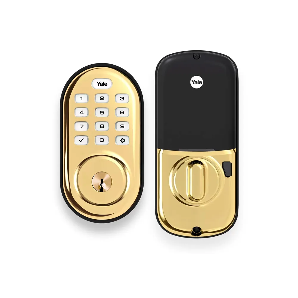 Yale Real living keyless push button deadbolt lock