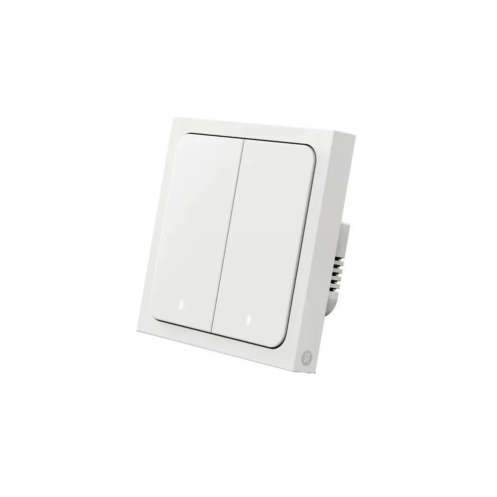 Умный выключатель Яндекс, 2 клавиши, Zigbee