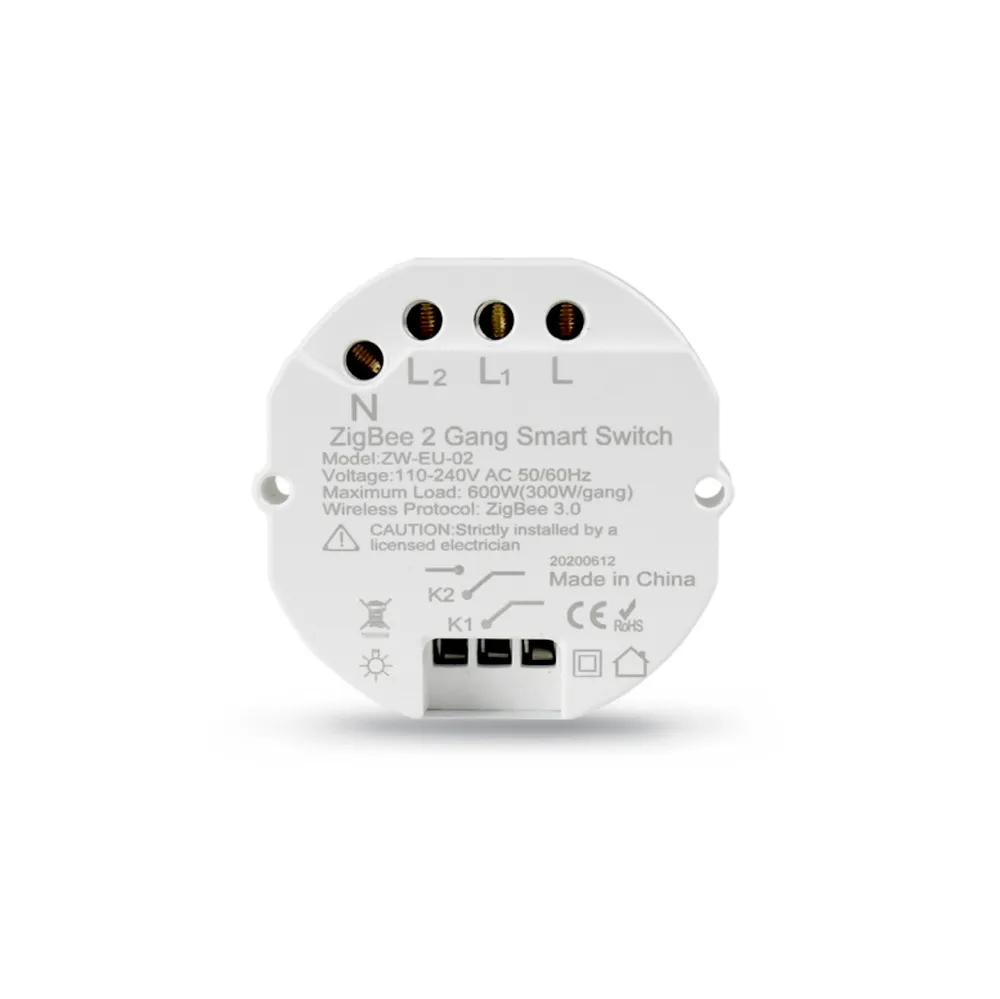 Zemismart Smart light relay - 2 gang